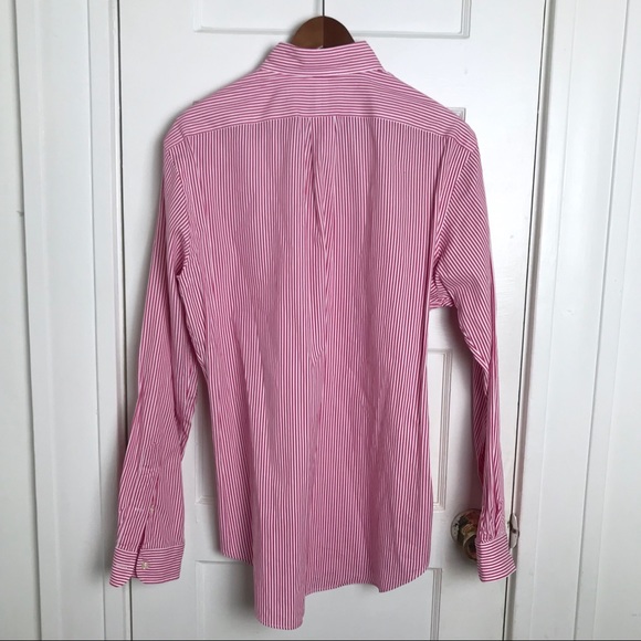 Ralph Lauren #456 Striped Long Sleeve Dress Shirt - Picture 4 of 4